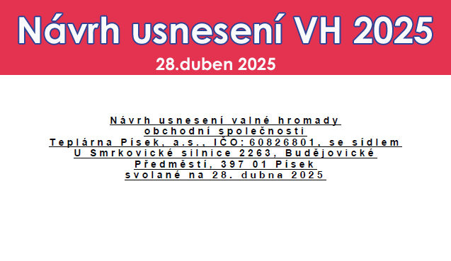 Valn hromada navrh usnesen